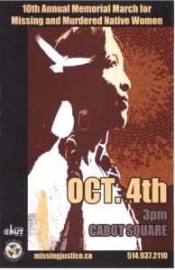 10th Annual Memorial March for Missing and Murdered Native Women