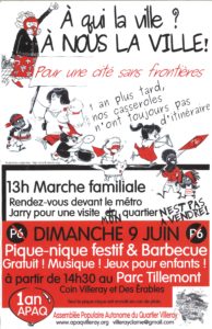 À qui la ville? À nous la ville!