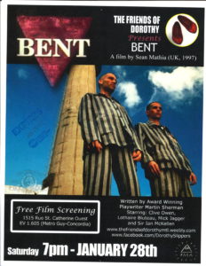 The Friends of Dorothy Present: Bent