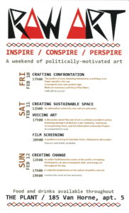 Raw Art: Inspire/Conspire/Perspire
