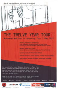 The Twelve Year Tour: Mohammad Mahjoub