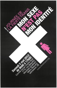 Journee de la fierte trans: Mon sexe n’est pas mon identite