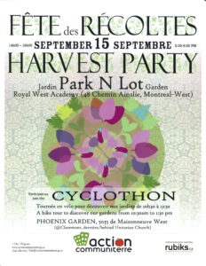 Fete des Recoltes – Harvest Party