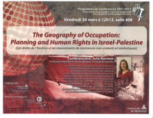The Geography of Occupation: Planning and Human Rights in Israel-Palestine