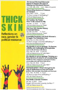 Thick Skin: Reflections on Race, Gender, & Political Resistance